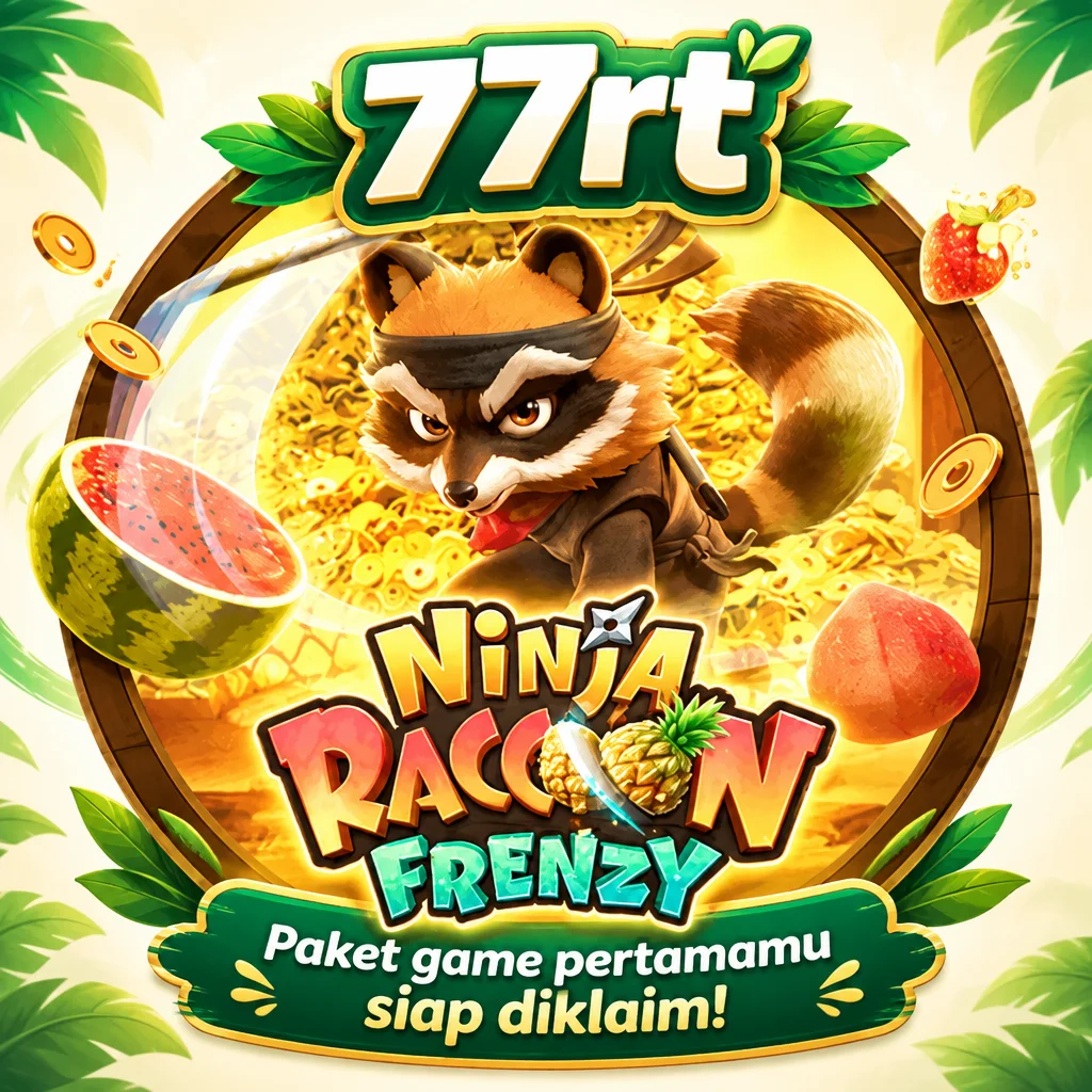 77rt · Ninja Raccoon · Tampilan permainan