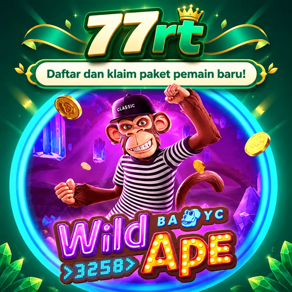77rt · Wild Ape 3258 · Tampilan permainan